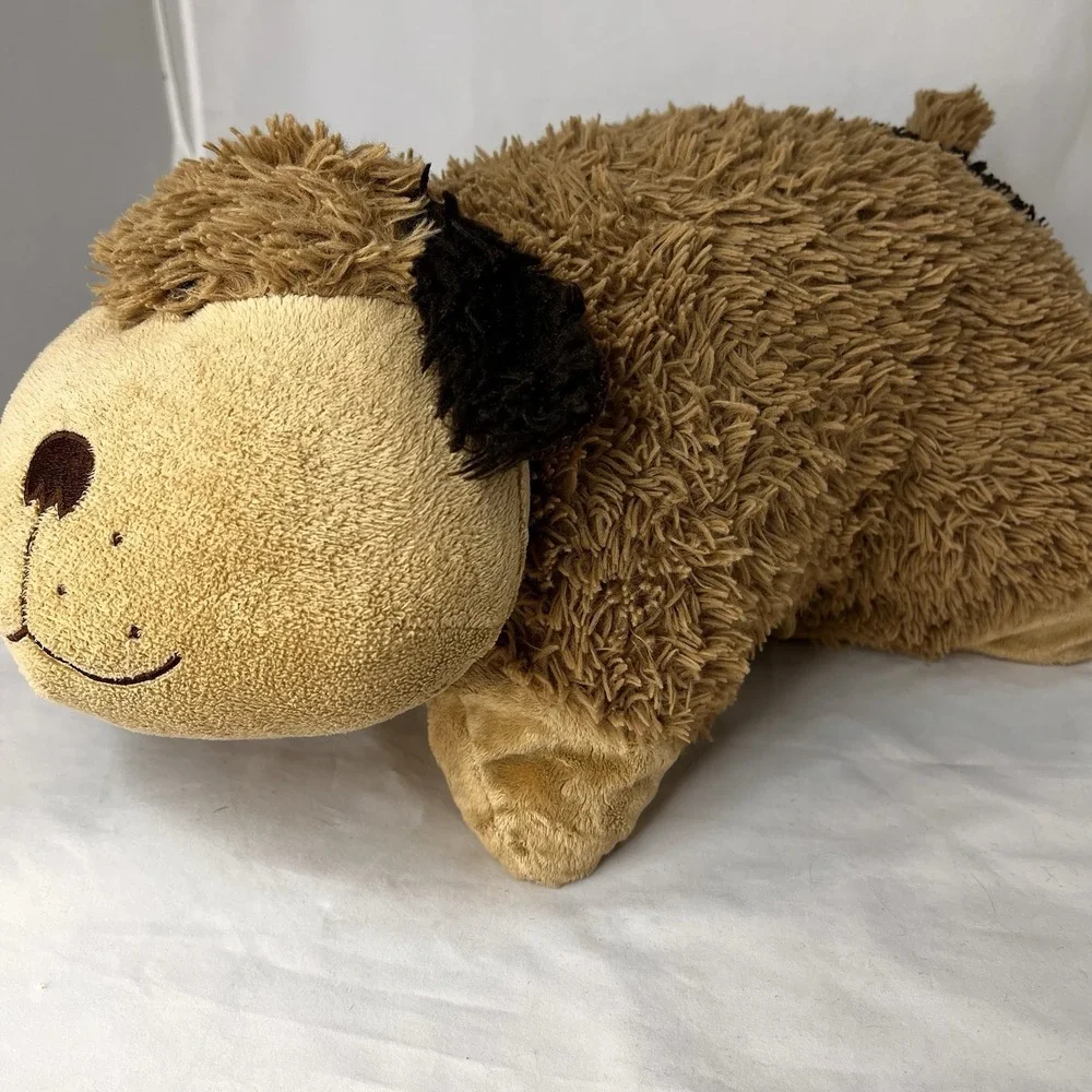 Brown Tan Pillow Pets Puppy Dog‎ Plush Pillow Stuffed Animal 2010 18